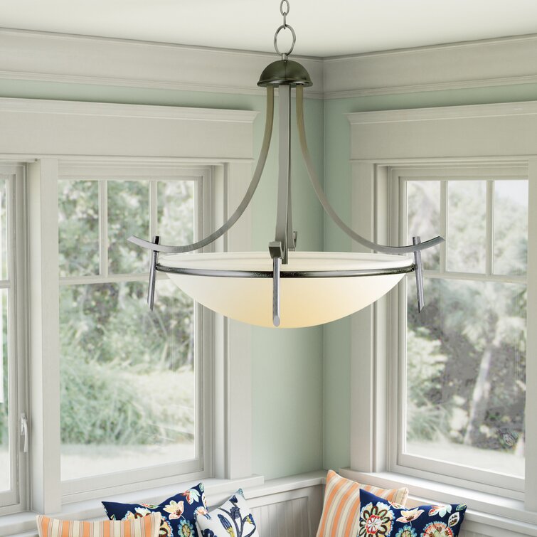 Lark Manor Baronne 3 Light Single Pendant Reviews Wayfair